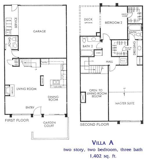 Harborwalk Condos Floorplan Plan Villa A